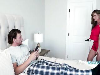 Oops Walked Into Stepmom Watching ANAL PORN - Sofie Marie - AnalMadre