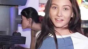 Veronica Church And Day Light - Unleash The Beast Petite Teen 18+ Jolts And Rides Giant Prick In Broad