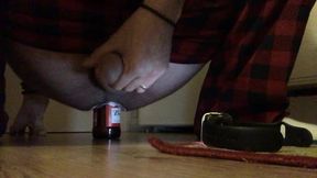 Anal bottle insertion