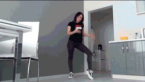 very smelly and dirty sneakers a