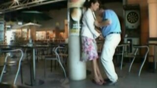 French MILF Public Sex at the Airport