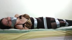 Babysitting Neighbor Girl Explores Kinky Bondage Fetish!