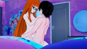 Futaba Dominates Joker with Wild Ride Ending in Steamy creampie