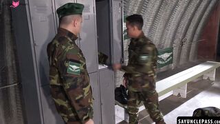 Cadet Giorgio Angelo got drilled and bred by Sergeant Faisul Bittar