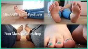 Foot Massage Workshop Pt 1 Giantess AATT & EliteFeetStreet 1080p