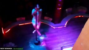 deejay booth blowjob - stripper geraldine sucks my cock