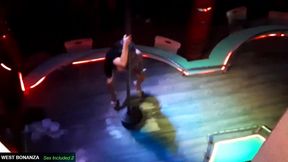 deejay booth blowjob - stripper geraldine sucks my cock