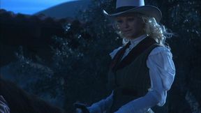 brooke ballentyne fucks a hired ranch hand by the fireside outdoors