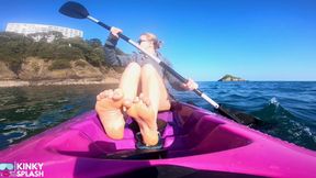 Bare Feet JOI Kayak Tease - Risky Outdoor Soles in Public Bare Feet JOI Kayak Tease - Risky Outdoor Soles in Public