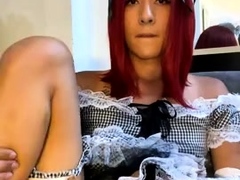 x_mariana_s Masturbates In Maid Costume