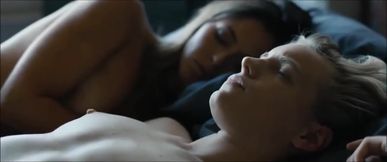 Erika Linder + Natalie Krill, Below her Mouth (2nd lesbean scene)