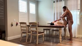 Cheating with Friend's Wife on My Dining Table When Her Husband's Out of Town