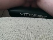 Jacking off with some lotion 😈