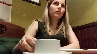 Remote Vibrator in Public Place - Letty Black