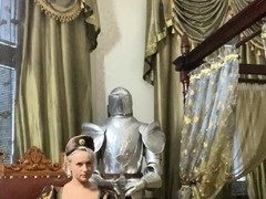 European busty blonde Tarra White masturbating