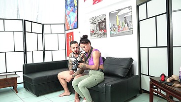 behind the scene,perv anal casting Nemesi and Jack23,0%pussy only anal,milk fetish,pising,rimming,hardcore,bdsm,cum on high heels and feet