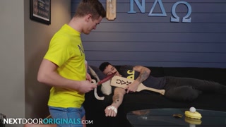 Bratty Pledge Railed By Senior Stud - Jayden Marcos, Jonathan Tylor - NextDoorStudios