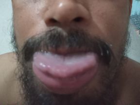 licking in lip and hot honey lip sucking. #kiss #hot #liplock
