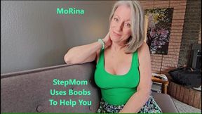 StepMom Uses Boobs To Help You (mobile vers)