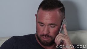 Inked hunk Michael Roman fucking ass after blowjob