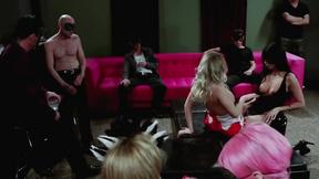 ”Sexy group sex masquerade”