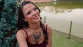 a petite beauty kali godess gave her anus to a groom with a monster cock flx071