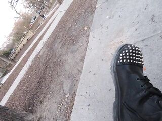 Fotos of My Feet in Boots Socks and Naked