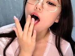 Curly Blonde Teen Records Solo Dildo Masturbation More at