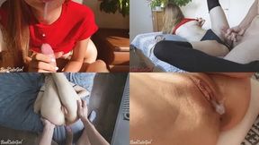 Badcutegirl Cum Rain Compilation