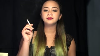 Smoking two cigarettes while wearing a 21mg Nicotine Patch