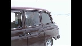 Car Sex with a Hot Blonde