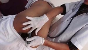 Doctor Twink: Young twink bends to get fucked
