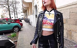 GERMAN SCOUT - Skinny Crazy Redhead Teen Dolly Dyson get Rough Fucked at Model Job