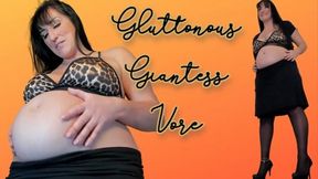 Big Bellied Gluttonous Giantess Vore wmv