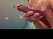 Masturbating in the SPA naked with People nearby