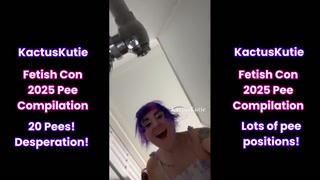 FetishCon 2025 Pee Compilation