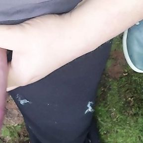 Outdoor masturbation