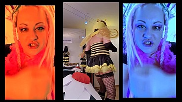 Jerk off to the Gay Bumble bee everyday and feel like a Homosexual By Goddess Lana