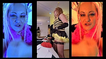 Jerk off to the Gay Bumble bee everyday and feel like a Homosexual By Goddess Lana