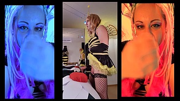 Jerk off to the Gay Bumble bee everyday and feel like a Homosexual By Goddess Lana