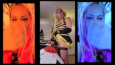 Jerk off to the Gay Bumble bee everyday and feel like a Homosexual By Goddess Lana