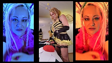 Jerk off to the Gay Bumble bee everyday and feel like a Homosexual By Goddess Lana