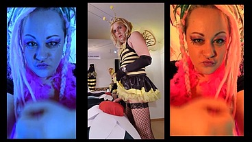 Jerk off to the Gay Bumble bee everyday and feel like a Homosexual By Goddess Lana