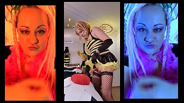 Jerk off to the Gay Bumble bee everyday and feel like a Homosexual By Goddess Lana