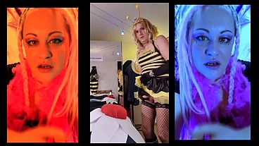 Jerk off to the Gay Bumble bee everyday and feel like a Homosexual By Goddess Lana