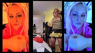 Jerk off to the Gay Bumble bee everyday and feel like a Homosexual By Goddess Lana