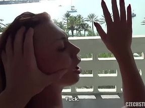 Czech Redhead Ornella Morgan Cheats For Money