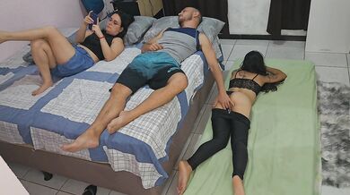 Wife shares room with skinny friend