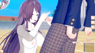 [Hentai Game Koikatsu! ]Have sex with Big tits Vtuber Gundo Mirei.3DCG Erotic Anime Video.