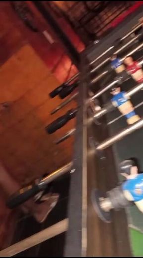 **** IN A BAR DISCOVERS SMALL BREASTS